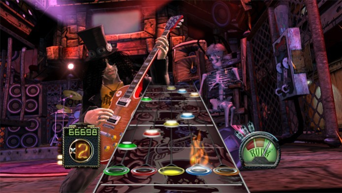 Guitar Hero 3 com Slash