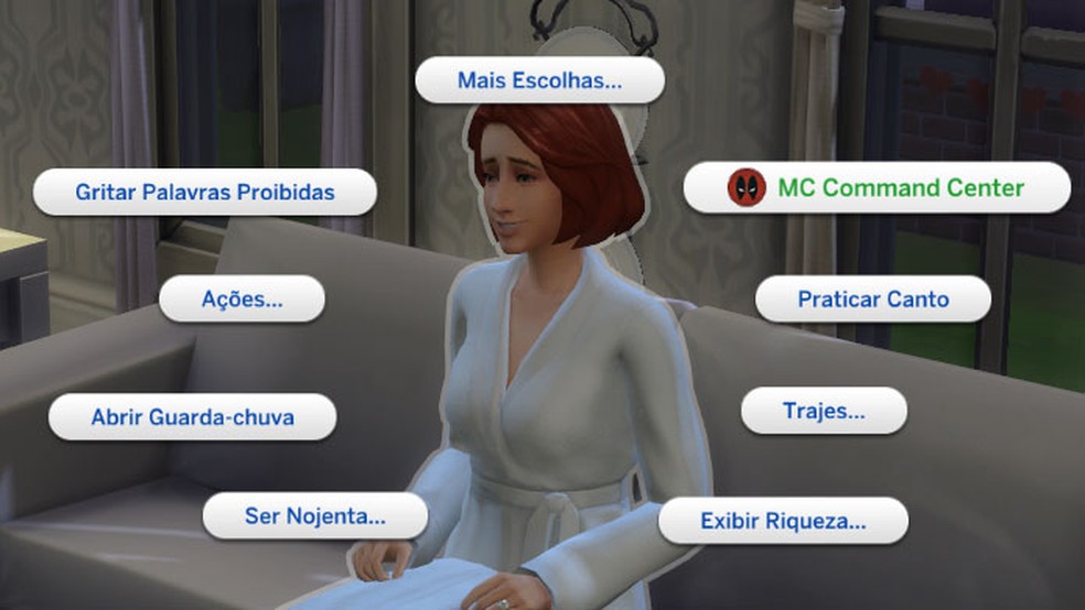 Mod para The Sims 4 MC Command Center