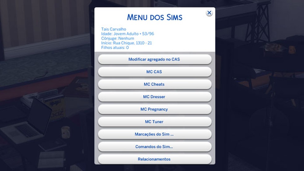 COMO CONFIGURAR O MC COMMAND CENTER NO THE SIMS 4! Pensão, herança, cheats  sempre ativos e + 