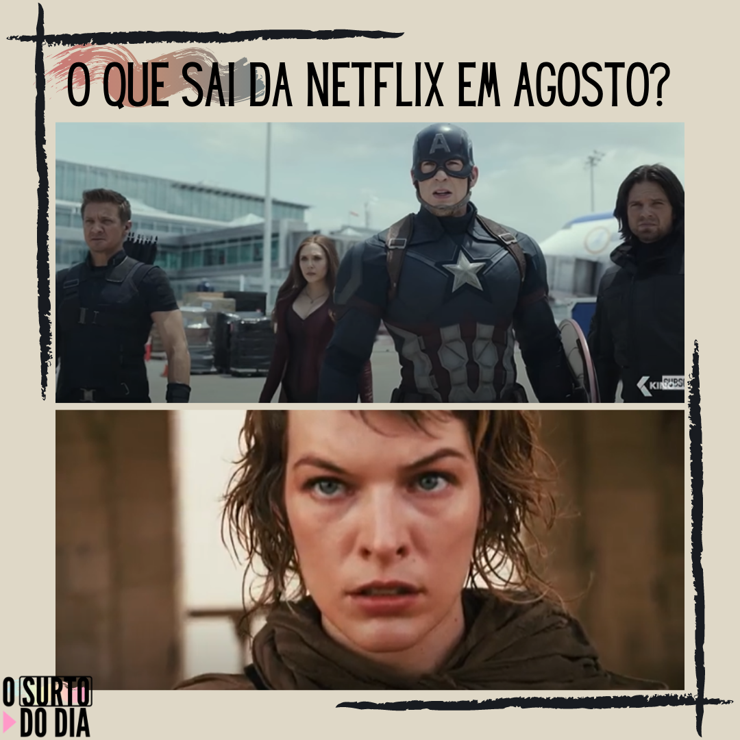 Veja o Que Sai da Netflix em Agosto