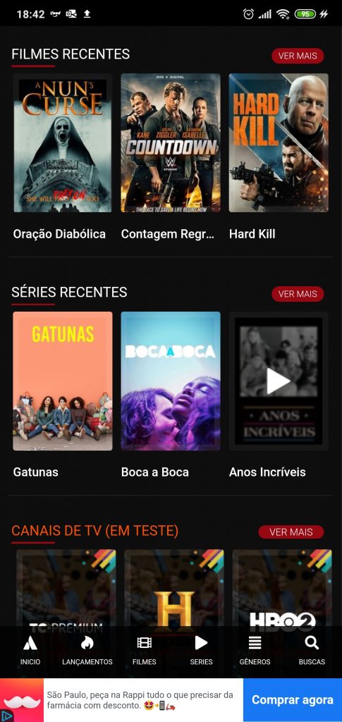 Smartflix plicativo de séries e filmes grátis