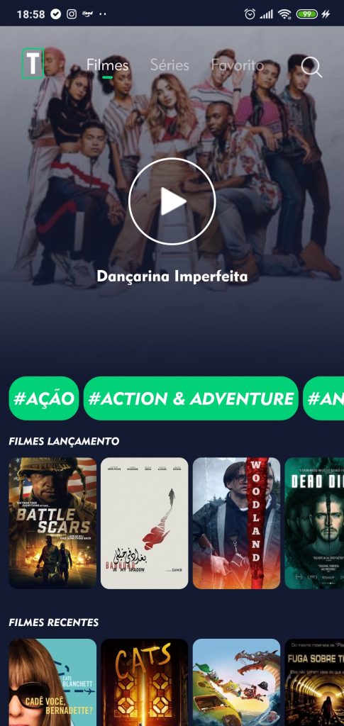 aplicativos de filmes e séries gratis