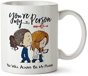 Caneca Greys Anatomy Youre my person