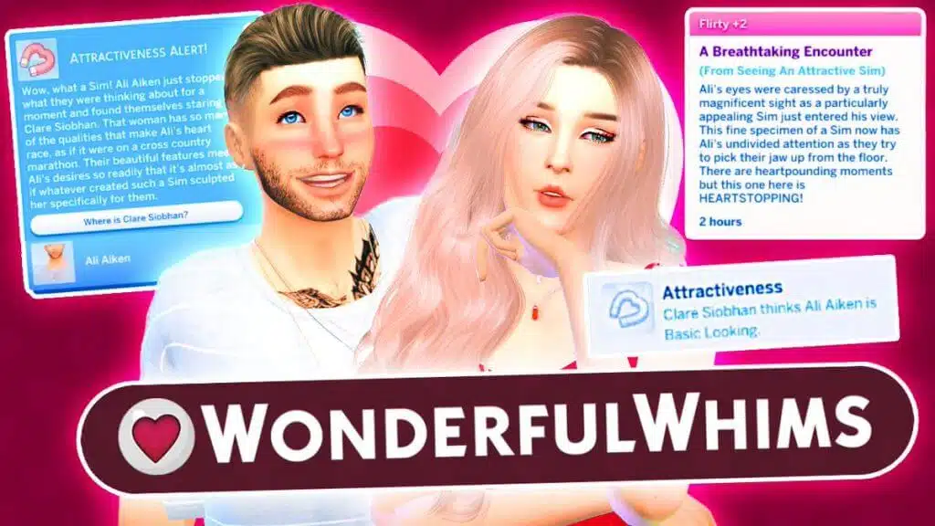 WonderfulWhims Mod The Sims 4 Realismo