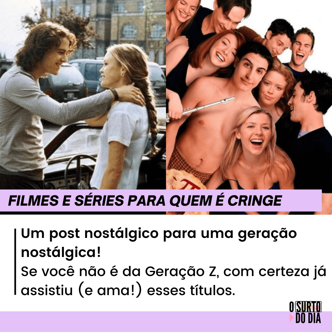 Millennials: séries e filmes para quem é cringe