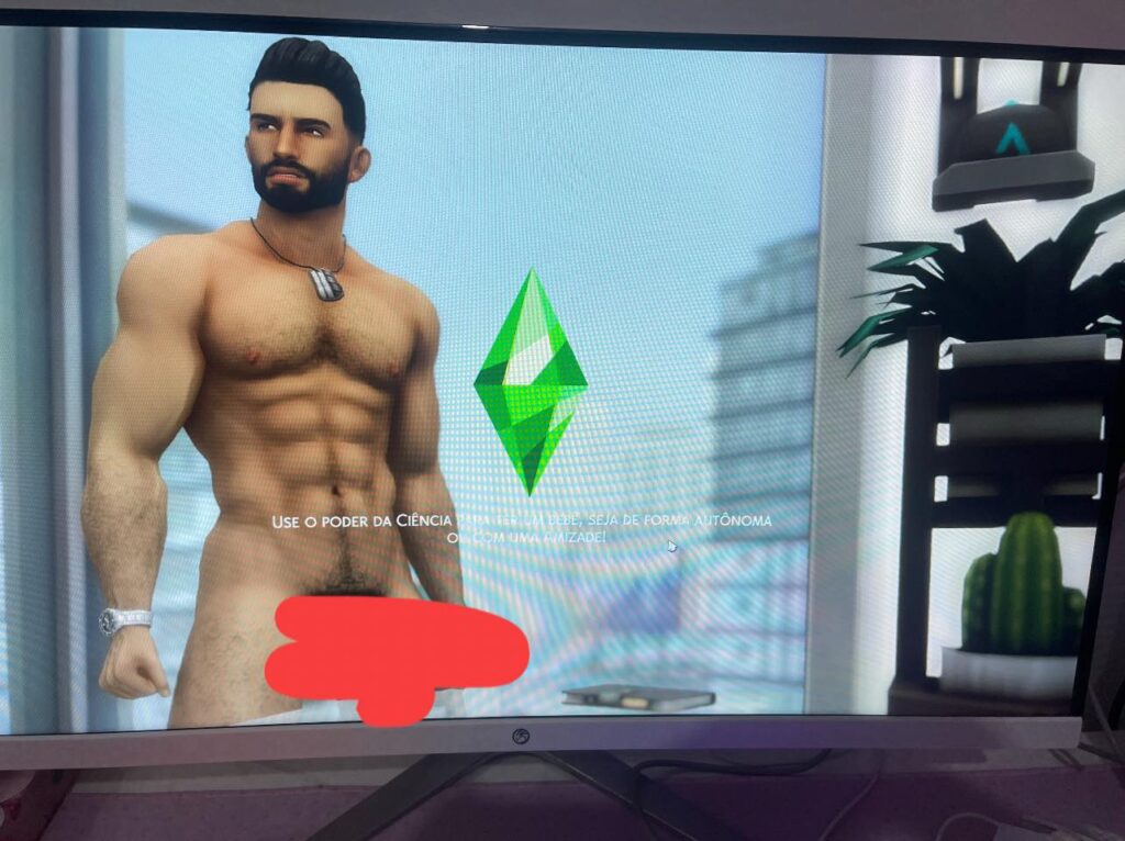 Como remover imagens explícitas da tela de loading do the sims 4