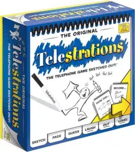 telestrations jogo de tabuleiro