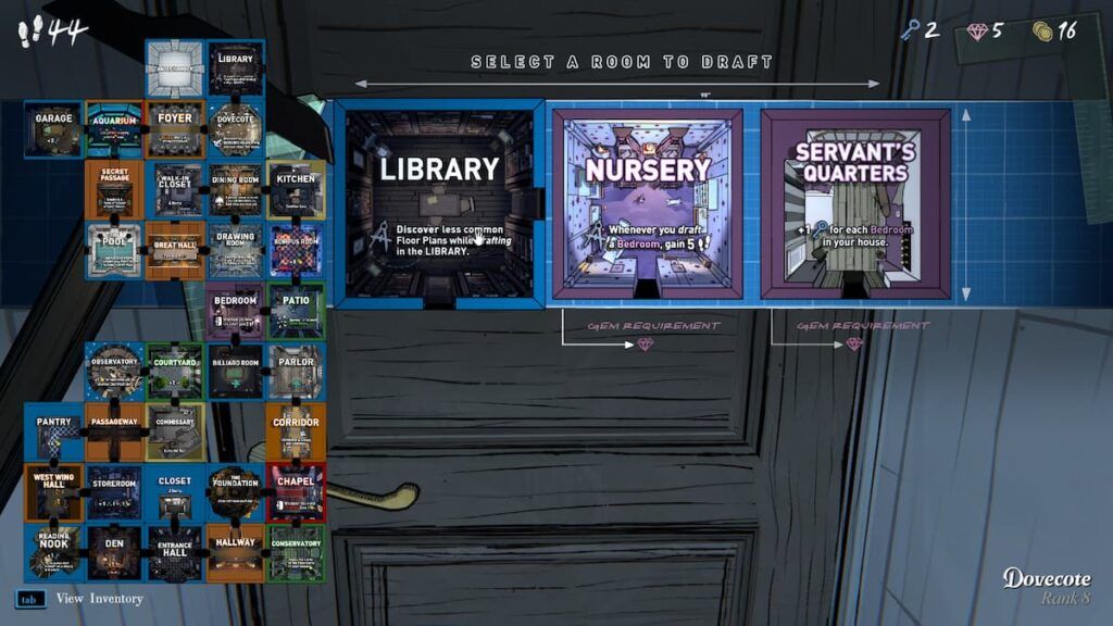 Como chegar no quarto 46 de blue prince