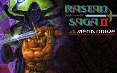 rastan saga 2 mega drive cover